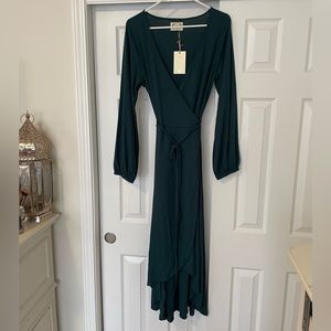 Joyfolie Mia Joy Amani wrap dress balsam Medium